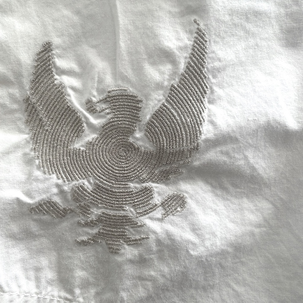 Guess Men's Cotton White Button Down Shirt - Picture 14 of 16